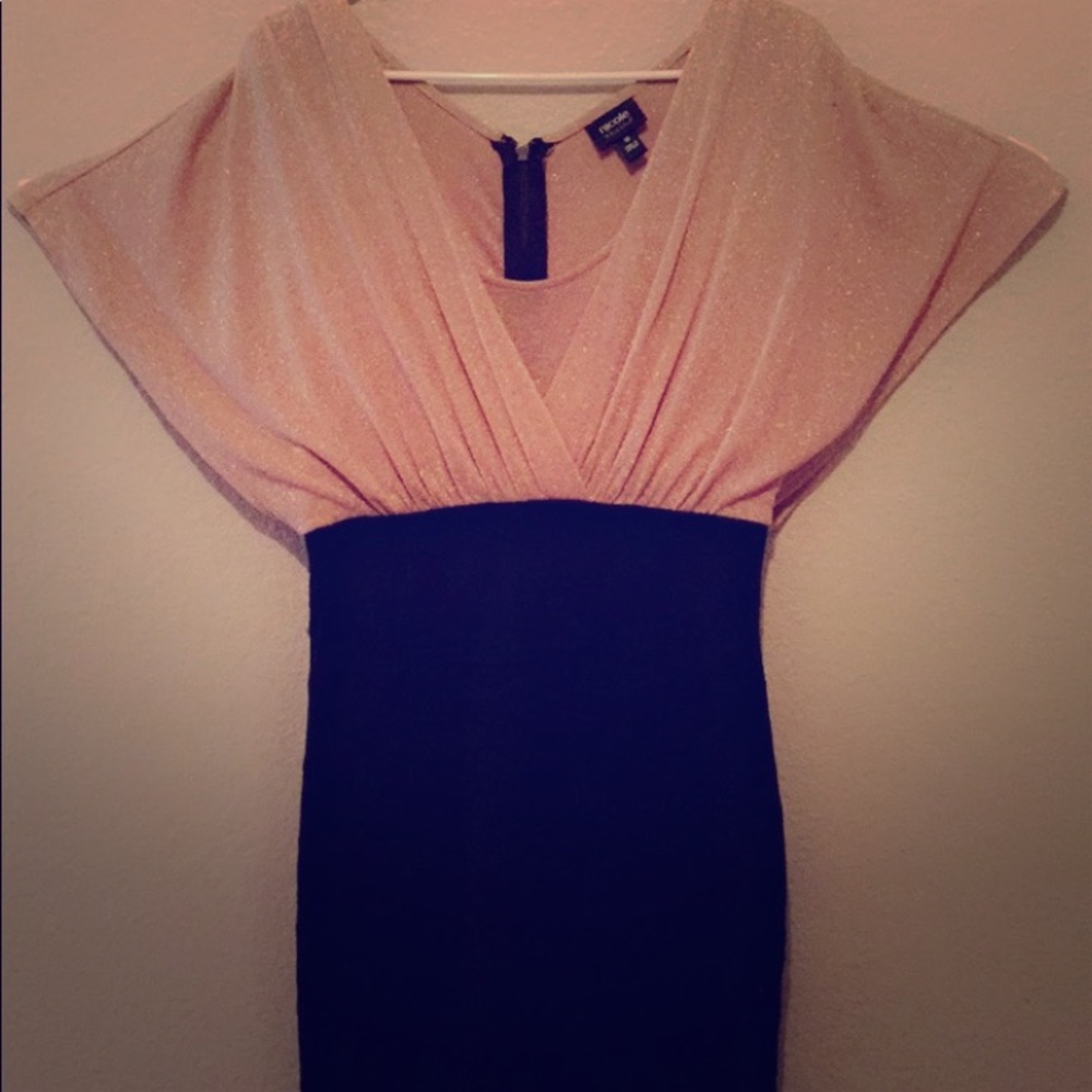 Shimmery Gold and Black dress